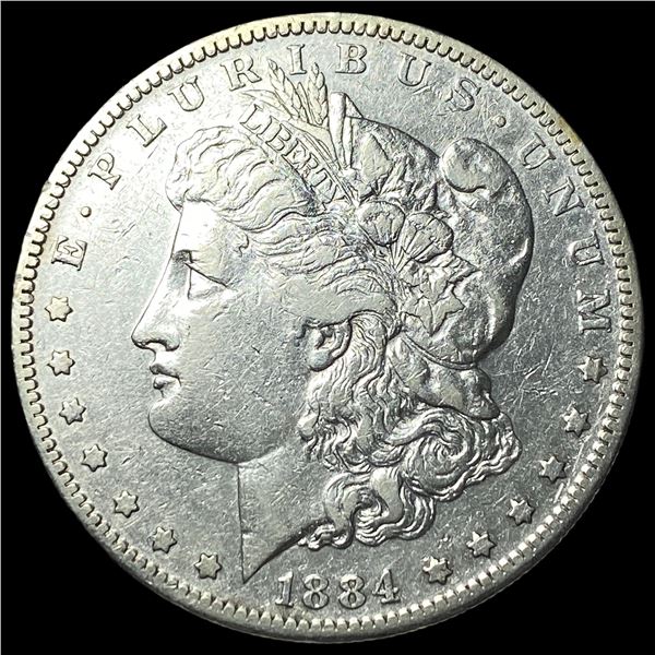 1884-S Silver Morgan Dollar LIGHTLY  CIRCULATED