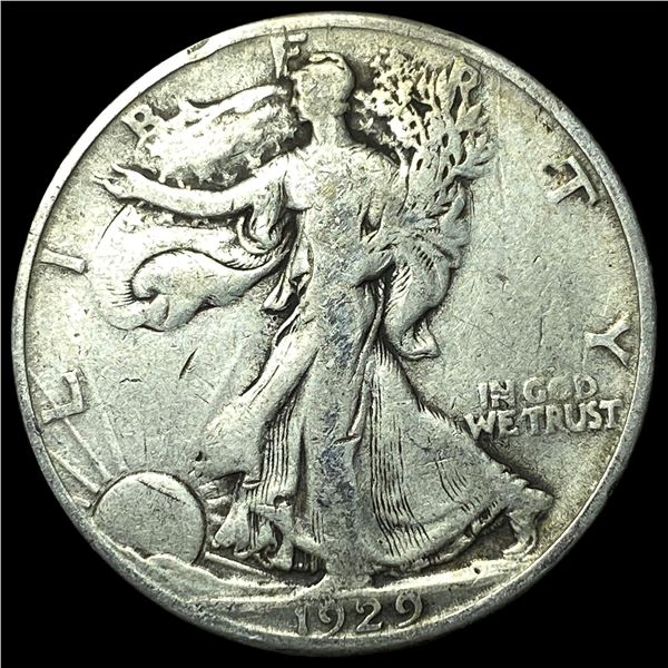 1929 Walking Liberty Half Dollar CLOSELY  UNCIRCULATED