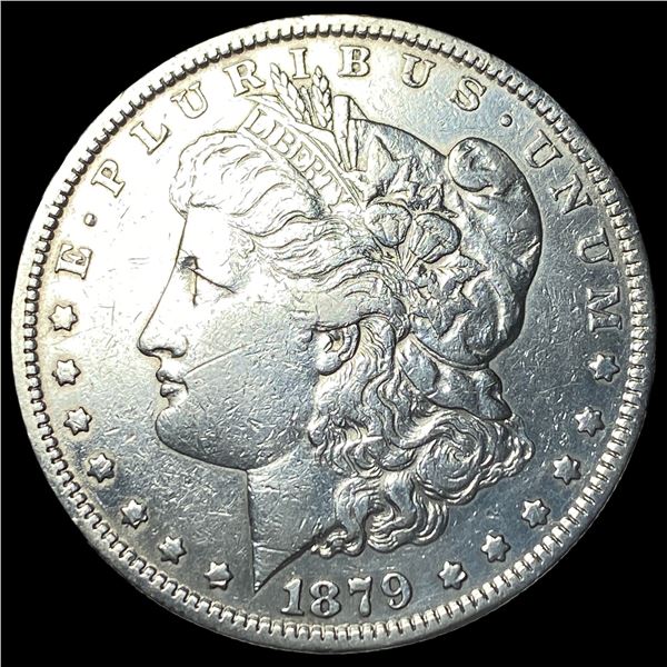 1879 Silver Morgan Dollar CLOSELY  UNCIRCULATED