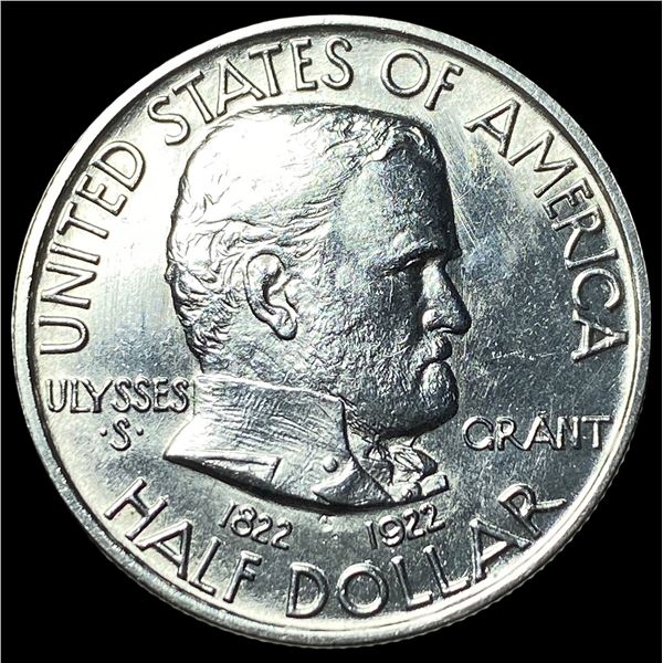 1922-S Silver Grant Memorial Half Dollar  UNCIRCULATED