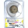 Image 2 : 1853 Seated Liberty Quarter ANACS VF35 Arrows & Rays