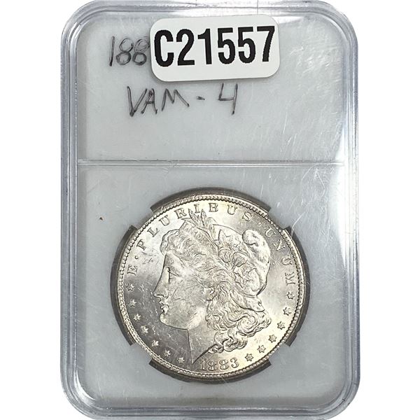 1883-CC Morgan Silver Dollar