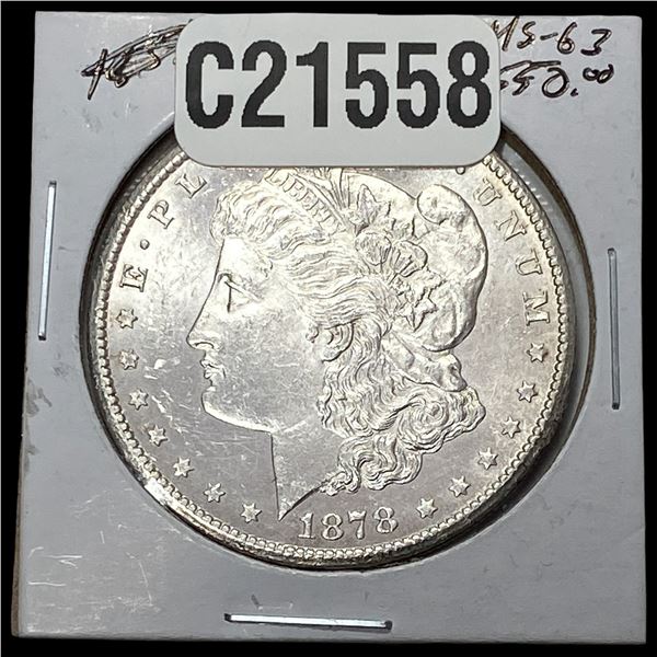 1878-CC Morgan Silver Dollar