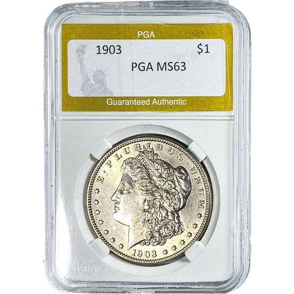 1903 Morgan Silver Dollar PGA MS63