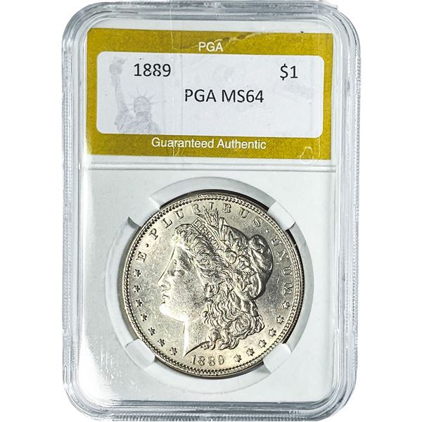 1889 Morgan Silver Dollar PGA MS64