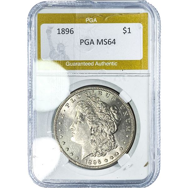 1896 Morgan Silver Dollar PGA MS64