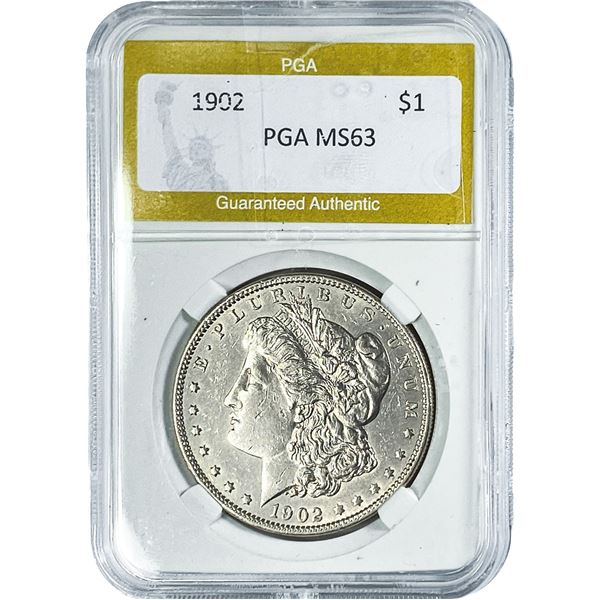 1902 Morgan Silver Dollar PGA MS63