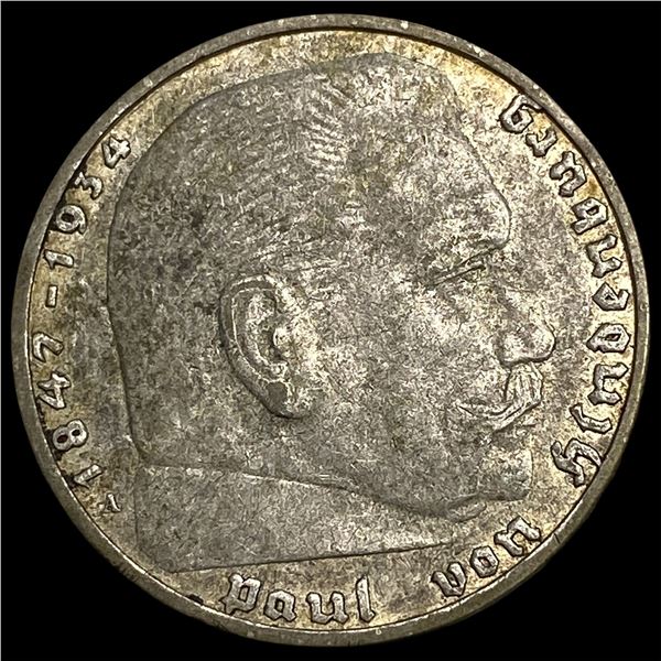 1938A Germany Silver 2 Nark