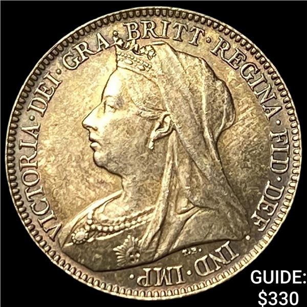 1896 Great Britain Silver 6 Pence