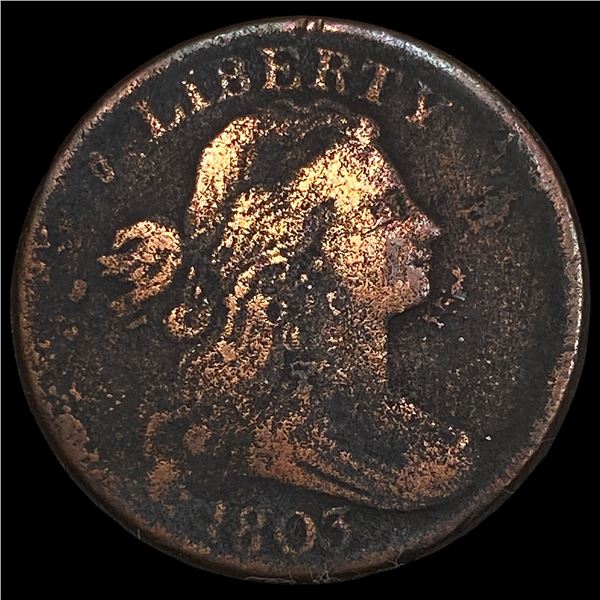 1803 Draped Bust Large Cent LIGHTLY  CIRCULATED