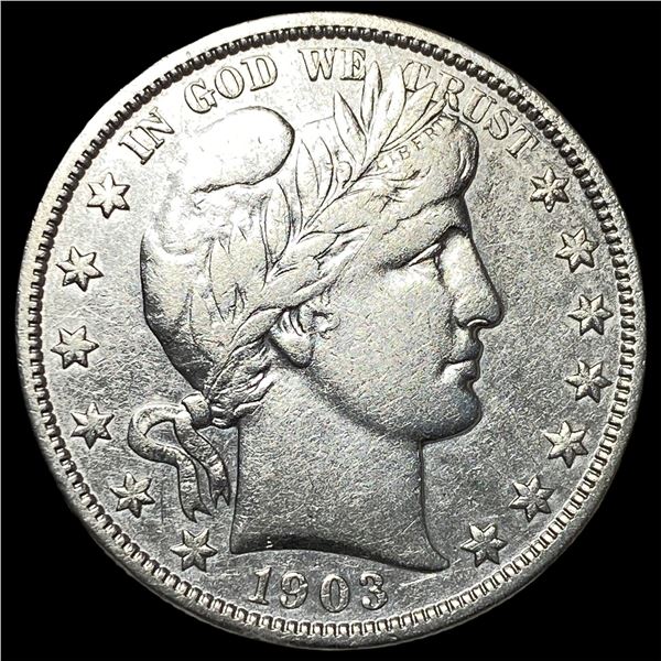 1903-O Silver Barber Half Dollar CLOSELY  UNCIRCULATED
