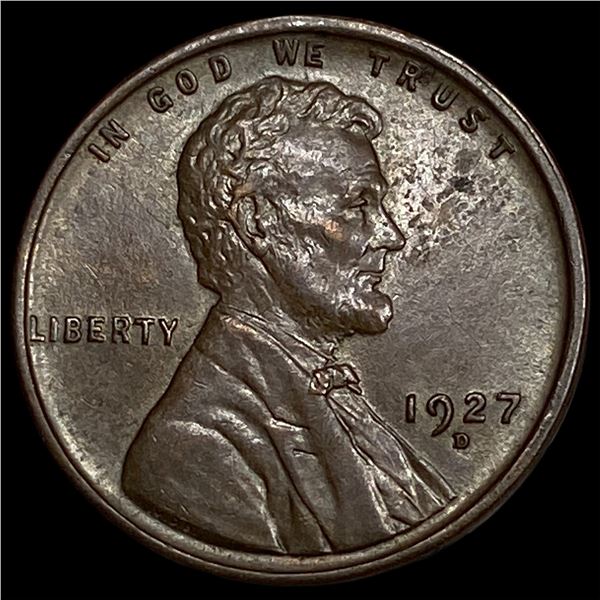 1927-D Lincoln Wheat Cent GEM BU
