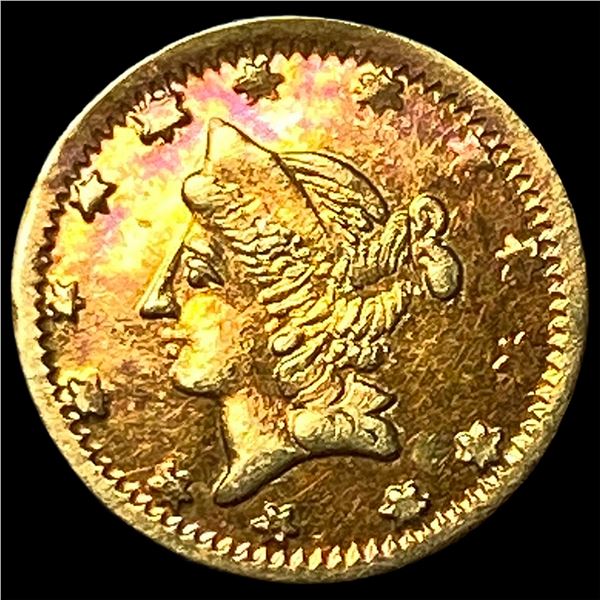 1864 California Gold Token Half Dollar  UNCIRCULATED