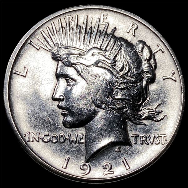 1921 Silver Peace Dollar CLOSELY UNCIRCULATED