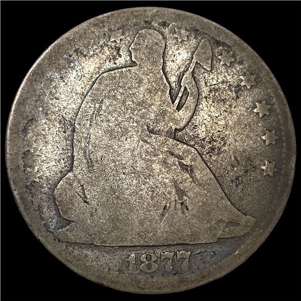 1877 Seated Liberty Half Dollar NICELY  CIRCULATED