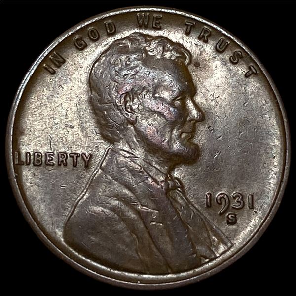1931-S Lincoln Wheat Cent UNCIRCULATED