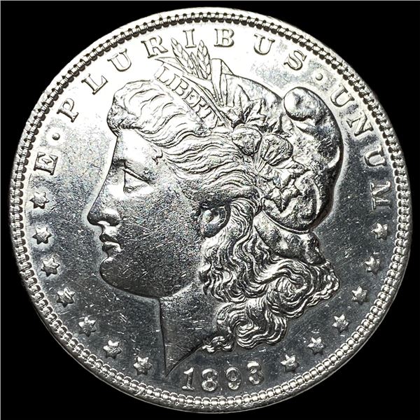 1893-S Silver Morgan Dollar CLOSELY  UNCIRCULATED
