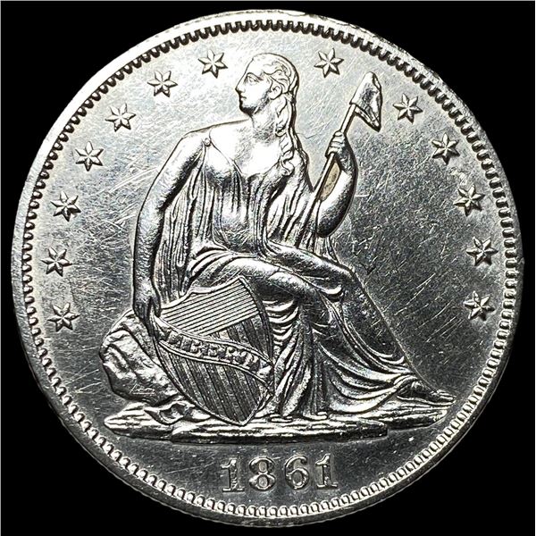 1861 Silver Half Dollar UNCIRCULATED