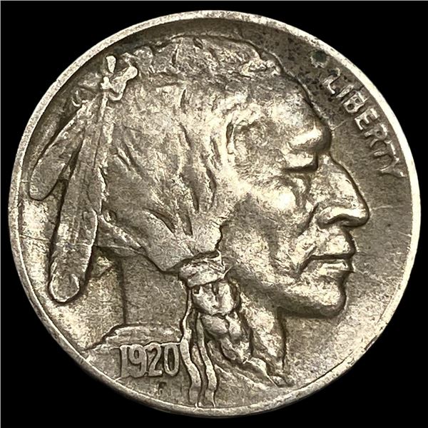 1920-D Buffalo Nickel NEARLY UNCIRCULATED