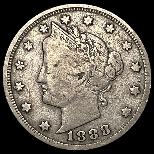 1888 Liberty Head Nickel LIGHTLY CIRCULATED
