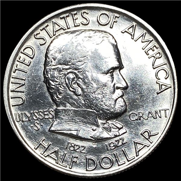 1922 Silver Half Dollar Grant Commemorative  UNCIRCULATED