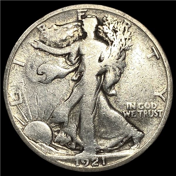 1921-S Silver Walking Liberty Half Dollar  NICELY CIRCULATED