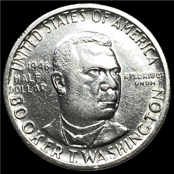 1946 Silver Half Dollar Booker T. Washington  UNCIRCULATED