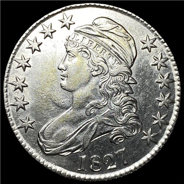 1827 Capped Bust Half Dollar CHOICE AU