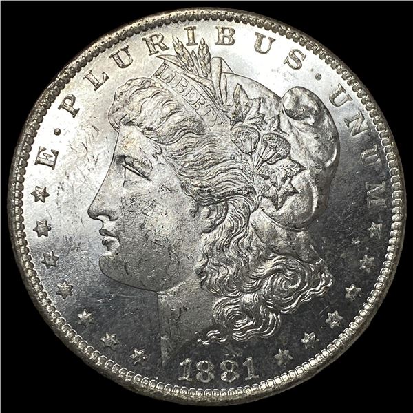 1881-S Silver Morgan Dollar CHOICE BU