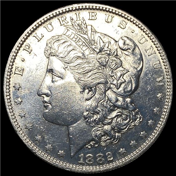 1882-S Silver Morgan Dollar SUPERB GEM BU