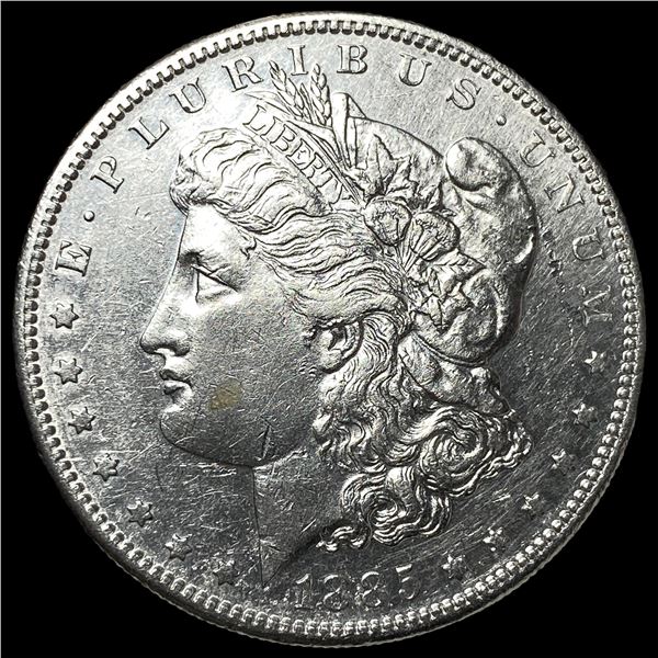 1885-S Silver Morgan Dollar ABOUT  UNCIRCULATED