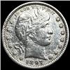Image 1 : 1897 Silver Barber Quarter CLOSELY  UNCIRCULATED