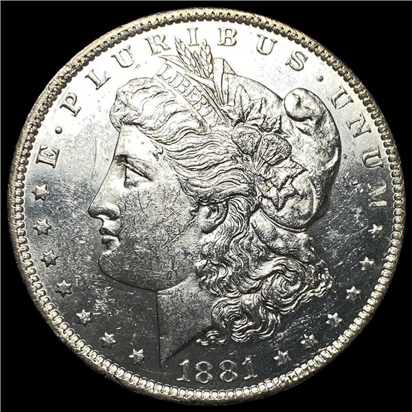 1881-S Silver Morgan Dollar SUPERB GEM BU