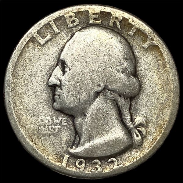 1932-D Silver Washington Quarter LIGHTLY  CIRCULATED