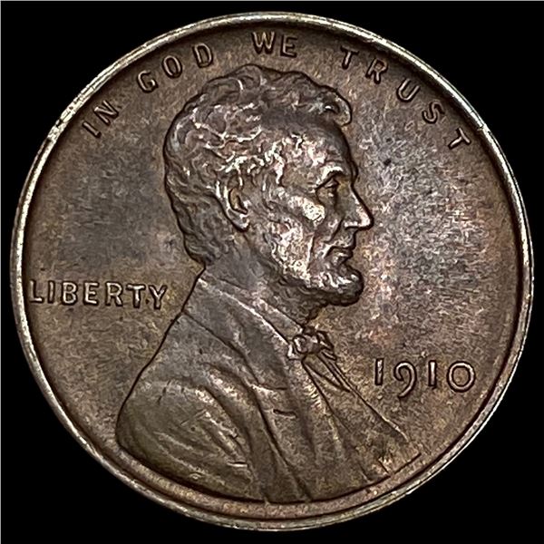 1910 Lincoln Wheat Cent CHOICE BU