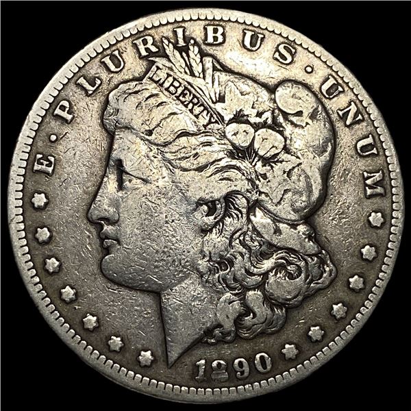 1890-CC Silver Morgan Dollar LIGHTLY  CIRCULATED