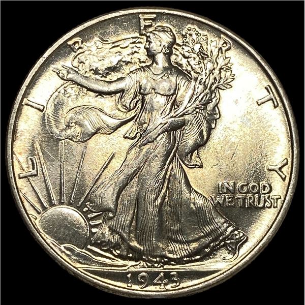 1943 Silver Half Dollar (Walking Liberty)  UNCIRCULATED