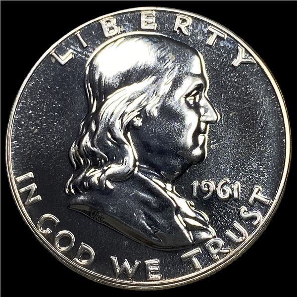 1961 Franklin Silver Half Dollar CHOICE PROOF
