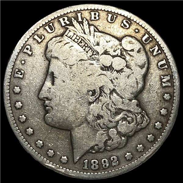 1892 Silver Morgan Dollar NICELY CIRCULATED