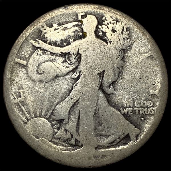 Walking Liberty Half Dollar 1917. NICELY  CIRCULATED