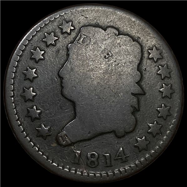1814 Classic Head Large Cent NICELY  CIRCULATED