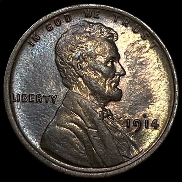 1914 Lincoln Wheat Cent CHOICE BU