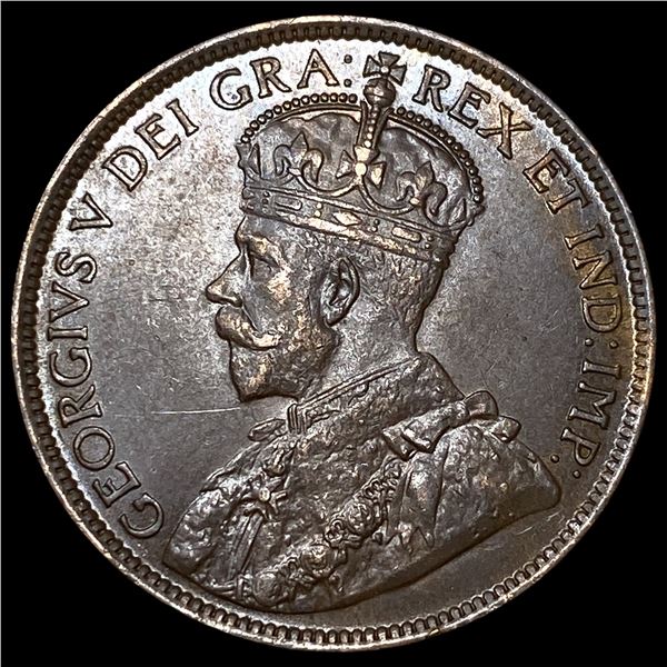 1913 Canada Bronze 1 Cent GEM BU