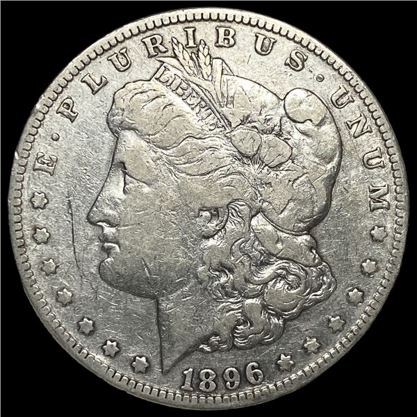 1896-S Silver Morgan Dollar LIGHTLY  CIRCULATED