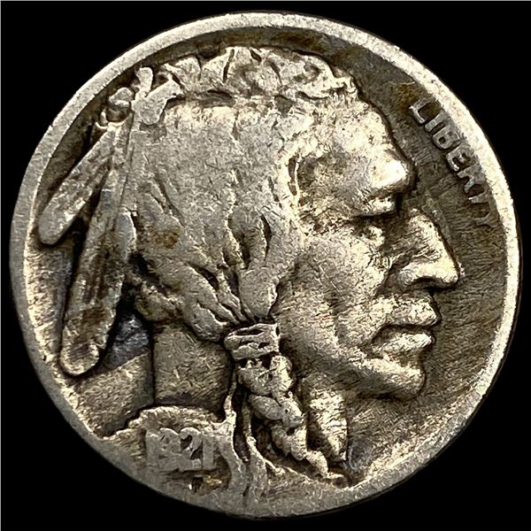 1921-S Buffalo Nickel LIGHTLY CIRCULATED