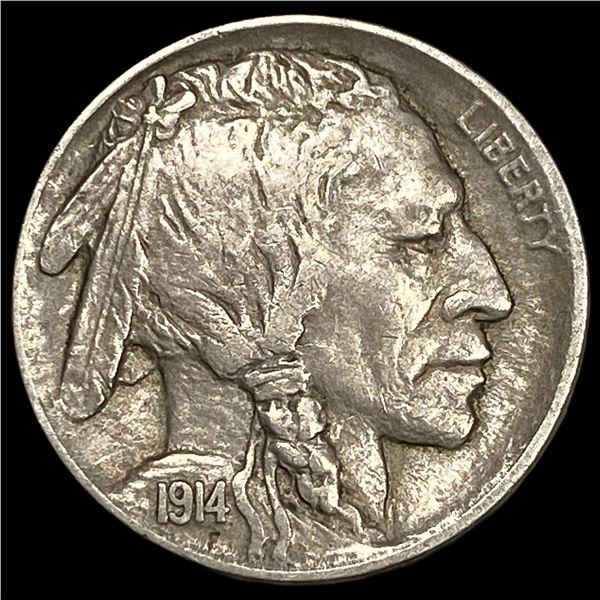 1914-D Buffalo Nickel CLOSELY UNCIRCULATED