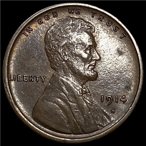 1914-S Lincoln Wheat Cent UNCIRCULATED
