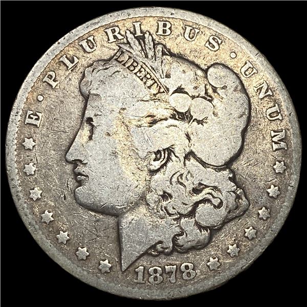 1878 Silver Morgan Dollar LIGHTLY CIRCULATED