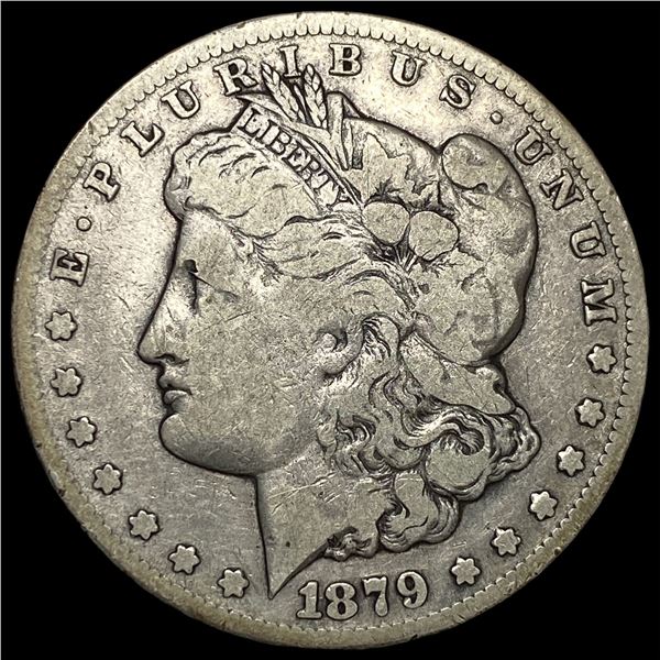 1879-CC Silver Morgan Dollar LIGHTLY  CIRCULATED