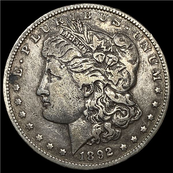 1892-S Silver Morgan Dollar NEARLY  UNCIRCULATED